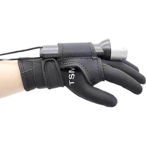 2021 Nylon Scuba Diving Flashlight Gloves Underwater Photography Equipment For Hunting Water Sports 4 Models Diving Flashlight