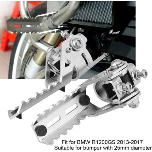 Motorcycle Front Footrest Foot Pegs for BMW R1200GS 2013 2014 2015 2016 2017