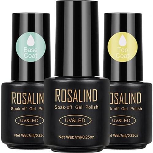 7ml Nail Gel Polish No Stimulation Transparent Removable Nail Gel Base Coat Top And Base Coat Gel Polish Long Lasting Reinforce