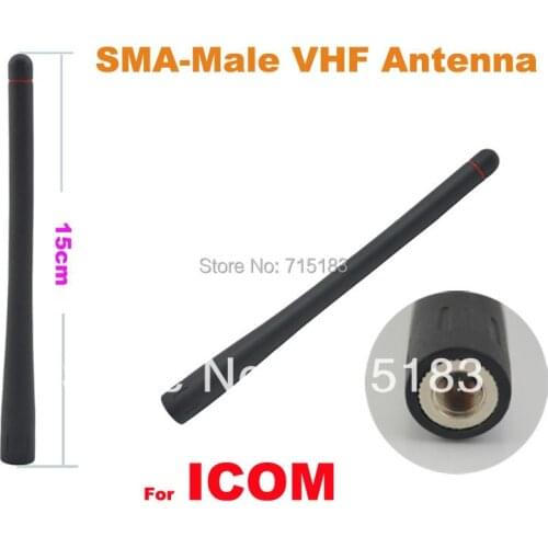 2013 Wholesale 10pcs/lot Free shipping VHF Whip Antenna For ICOM Radio IC-F50 IC-F50V IC-F51 IC-F51V walkie talkie