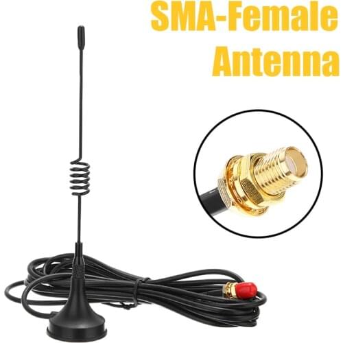 SMA-Female Dual Band Antenna 3M 520MHz Two Way Mobile Magnetic Antenna Connector For BaoFeng BF-888S BF-UV5R Walkie-talkie Radio
