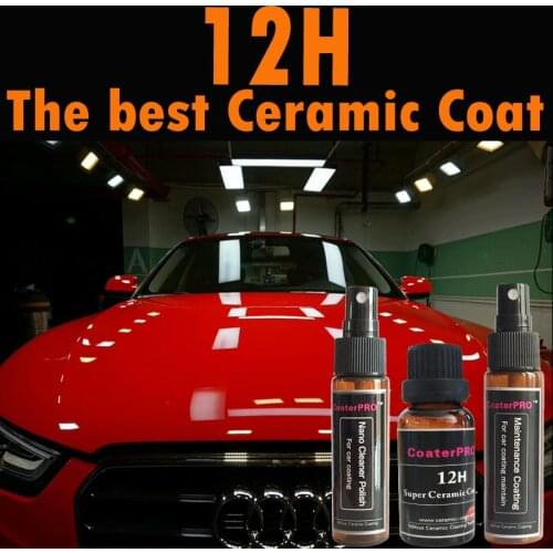 12H Super Ceramic Coating -the best liquid ceramic coat- Nano Coat profession Detail quality