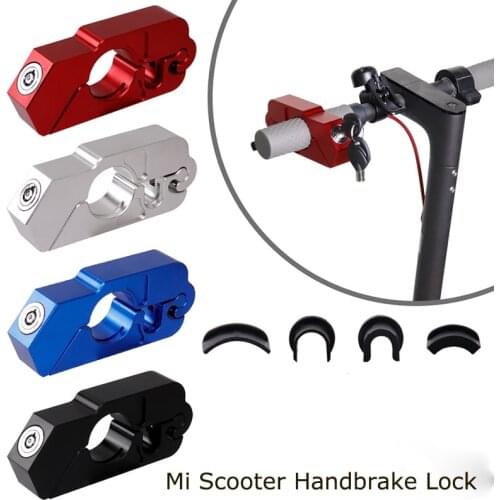 Electric scooter handlebar lock for xiaomi m365 Xiaomi pro2 1S parts for Scooter Anti-theft Safety Lock with key Motorcycle Grip