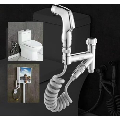Woman Bidets & Bidet Parts Toilet Partner Spray Buttock Washing Tool Sprinkler Squat Pit Tank Pressurized Cleaning Sprayers