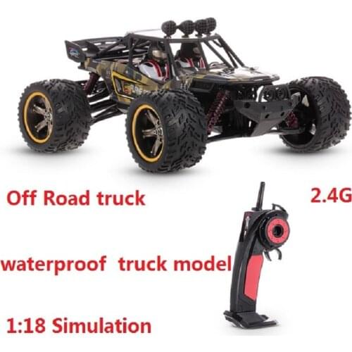 1:18 remote control waterproof High Speed Car Off-RoadTruck RC Car 38KM/H high speed