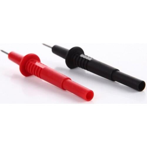 2018 Multimeter test pen banana jack pencil probe 2mm tip test probe line test pencil