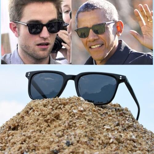 Brand Vintage Polarized Sunglasses Men NDG Top Quality Imported Acetate Sun glasses Women Square Eyewear gafas de sol mujer