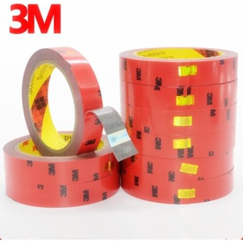 3M double-sided adhesive ultra-strong trace of ultra-thin foam sponge waterproof car with tape car seal 3 Meters