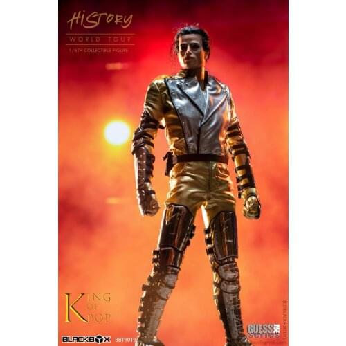 BLACKBOX 1/6 Scale BBT9019 King Of Pop World Tour Jack 12 Inch Full Set Of Action Collectible Figure Souvenir Collection