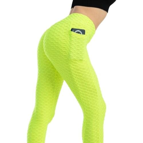 Yoga Pants Women with Pocket Plus Size Leggings Sport Girl Gym Leggings Women Tummy Control Jogging Tights Female Fitness pants