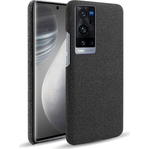For Vivo X60 Pro Plus X50 Lite X50e X30 X27 X23 Coque Luxury Cloth Texture Fitted Case For VIVO Y95 Y69 Y73s Y52s Y11s Y31 Funda