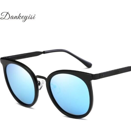 DANKEYISI HD Polarized Sunglasses Men High Quality Women Polarized Sunglasses Round Polaroid Polarized Sunglasses 2017