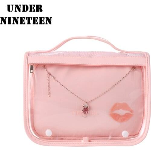 Under Nineteen lady elegant style princess packing bag multifunction storage kit fashion make up bag twins bag travel bags