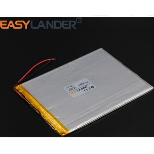 Lithium polymer battery 3490120 3.7V 4500mah Tablet PC MP5 E-book PDA Power Bank Rechargeable Battery Bluetooth Speaker