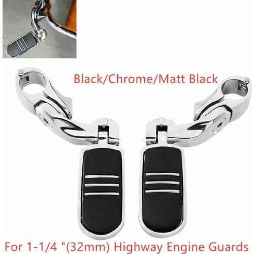 Motorcycle 1.25" 1 1/4" Highway Foot Peg For Harley Touring Road King Street Glide 32mm
