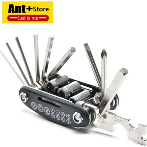 15 In 1 Bike Bicycle Repair Tool Set Hex Wrench + Screwdrivers + Hex Key Bicicleta Bicycle Repairing Tools BHU2+ Nut Tools