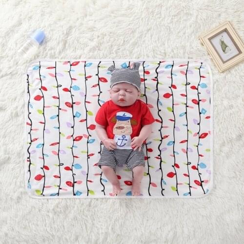 New Newborn Baby Bed Sheet Star Floral Printed Bedding Set for Newborn Crib Sheets Cot Linen 100% Cotton Printing Baby Blanket