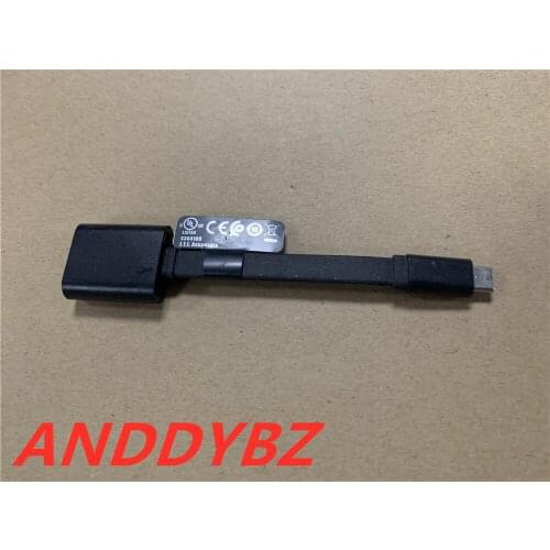 Original FOR Dell USB-C (Male) to USB-A (Female) 3.0 Dongle Adapter Cable CN-0YYG9W 0YYG9W YYG9W Test OK