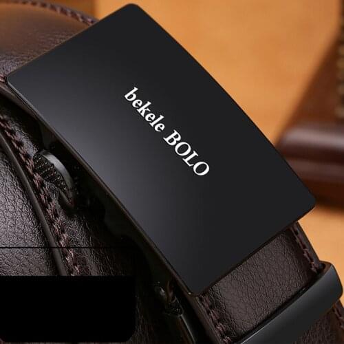 Fashion man belt leather genuine mens belts casual leather man belt luxury male belts for men high quality pasek do spodni 1001
