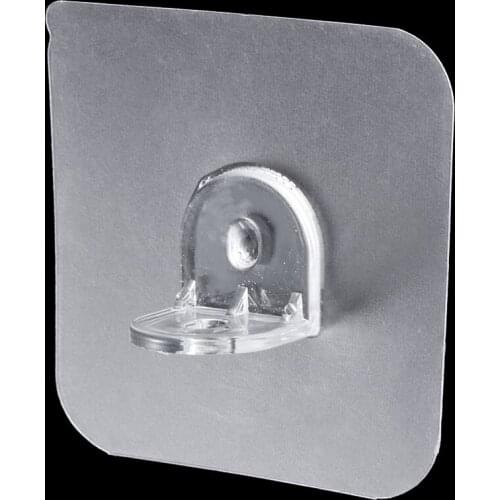 Wonderlife Screw Hook Holder Clapboard Sticker Wardrobe Layered Partition Post Sticker Angle Support Traceless Punch-free New