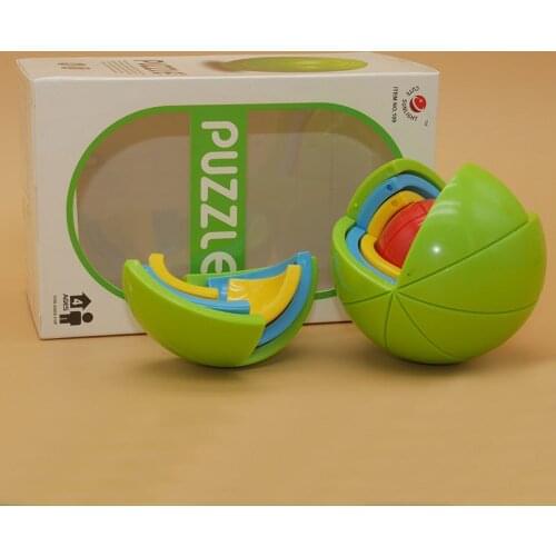 Puzzle ball 3d intellectual ball maze toys children three-dimensional puzzle 5-7-8-10 years old DIY assembly assembled B0596