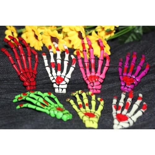 3d Skeleton Claw hand, Halloween Jewelry Making Supplies