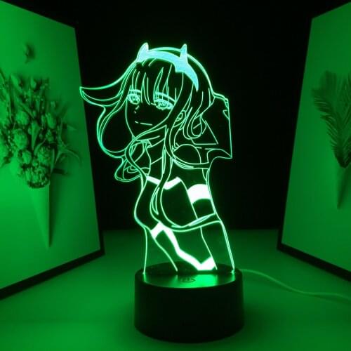 Dear Franks 3D LED Lamp Beautiful Girl Figure Ornaments Home Decoration Night Light for Couple Children Festival Birthday Gifts