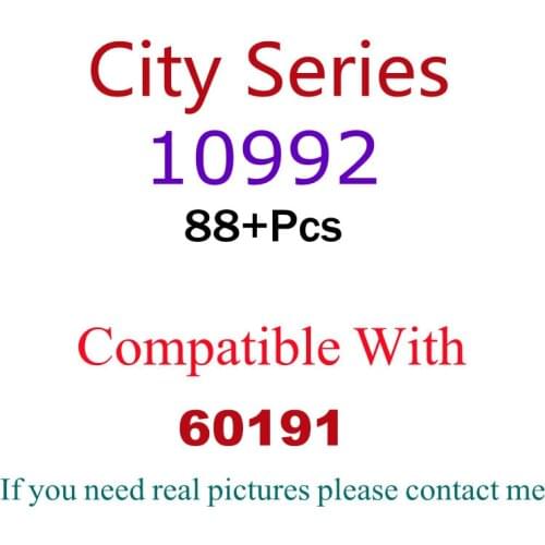 88Pcs 10992 Building Block Toy City Series 60191 Assembled Building Block Childrens Toy Gifts