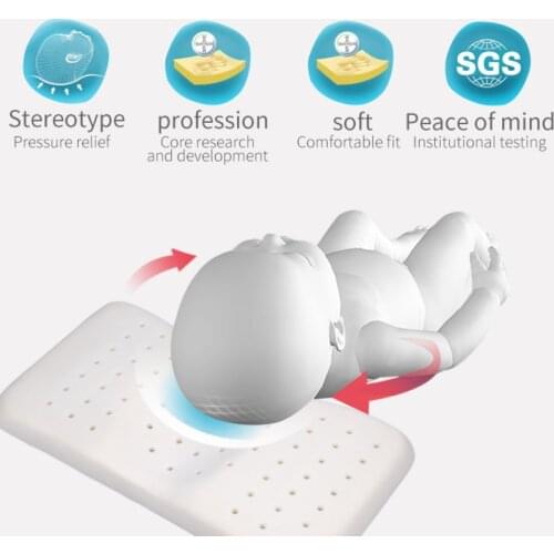 Baby Slow Rebound Foam Memory Pillow Newborn Head Shaping Prevent Flat Head Neck Care Pillows In Bedding Cervical Health Gifts