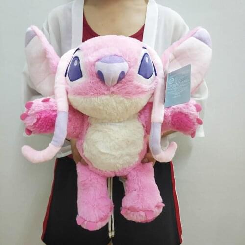 Disney Lilo & Stitch Kawaii 624 Angel Stuffed Plush Toys Soft Cartoon Anime Angel Plush Toys Christmas Gifts for Kids