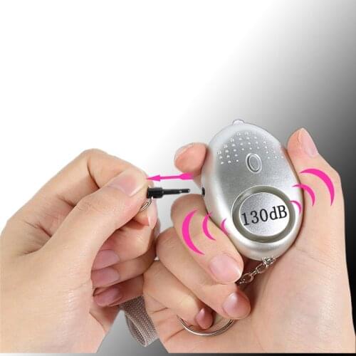 High-volume female anti-wolf alarm personal alarm woman child anti-throw device Anti-sex weapon