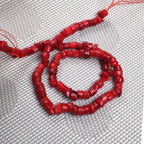 Fine Natural Coral Bead Irregular Loose Beads for Charms Jewelry Making DIY Necklace Bracelet Accessories