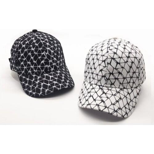 2018 New Plaid Solid Dad Hats Mens Casual Cotton Baseball Caps Net Printed Snapbacks Womens Hip Hop Bone Casquette Gorras