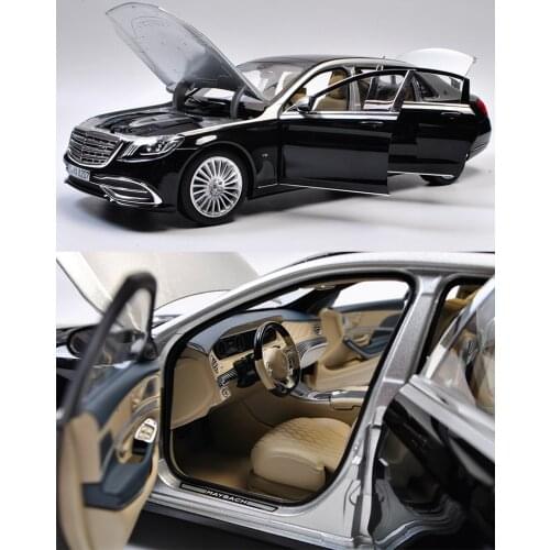 Norev 1/18 Alloy Benz Maybach S650 Alloy Car Model Return The Whole Car In Full Details Adult Collection Products Free Shipping