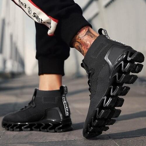 2019 Mens Fashion Breathable Sneakers Outdoor Sport Shoes Running Shoes Mens Trainers