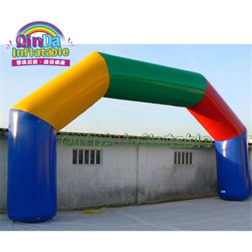 Custom race start finish inflatable arch print LOGO used inflatable start finish line arches