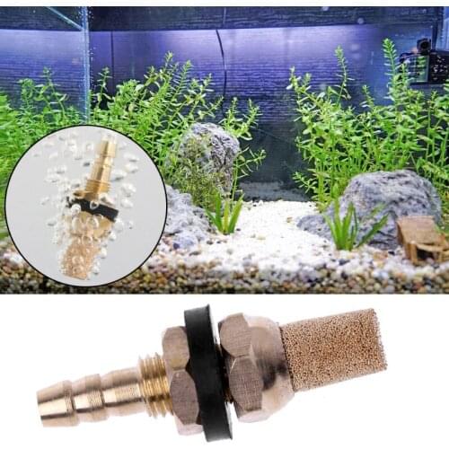 50LB Aquarium Copper Bubble Stone Fish Tank AIr Increase Pump