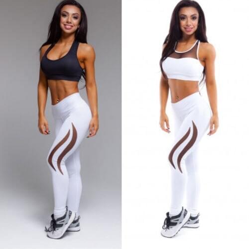 2017 new women leggings high waist cotton elastic belt pencil pants Hollow solid cotton nine feet pants women hot