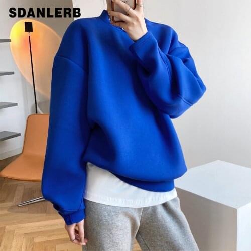 Женские длинные толстовки SDANLERB China At AliExpress