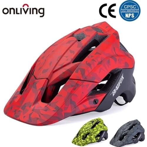 ONLIVING Bicycle Helmet Cycling Motorcycle Helmet MTB Road Bike Helmet Safety Shockproof Breathable Bike Equipment for Men Women