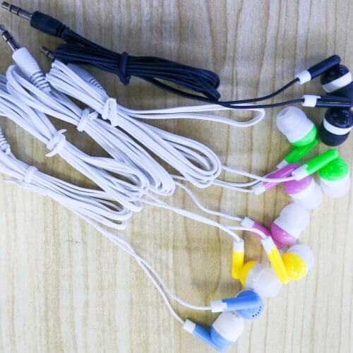 Sport Earphone Wired Super Bass Universal 3.5mm Earphone Earbud with Built-in Microphone Hands Free In-ear Earphone Game Headset