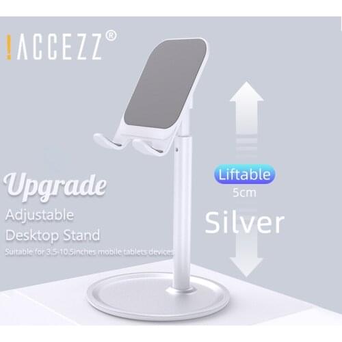 !ACCEZZ Adjustable Desktop Stand Universal For Iphone 11 Pro Max Huawei Samsung S10 Phone Holder Tablet For ipad Support Bracket