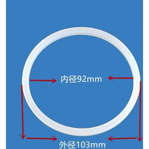 Spare Parts for Ice Cream Machine Parts Seal Rings, O-rings Ice Cream Maker Replacement 103mm Outer Diameter
