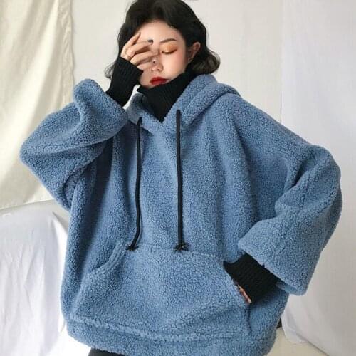 Women Autumn Fake Two Piece Turtle Neck Long Sleeve Thick Warm Hoodie Sweatshirt Womens Clothing толстовка женская sudaderas