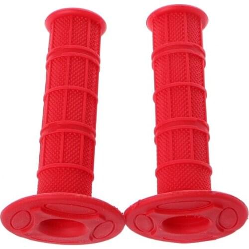 1 Pair 7/8inch Universal Motorcycle Hand Pro Grips Dirt Bike Motocross Handlebar Dropshipping