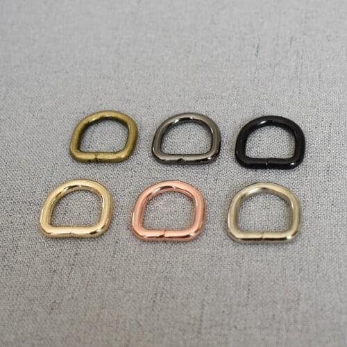 1 pcs/pack Metal D Ring Use For DIY Bag Dog Collar Leash Belt Sewing Knapsack Garment Accessories Purse Straps Clip Clasp