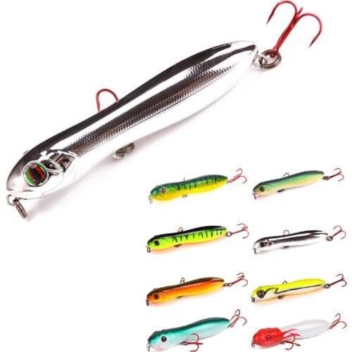 1pcs Snake Head Pencil Fishing Lure 105mm 16g Artificial Hard Crank Bait Wobblers Swimbait High Quality Minnow Fish Lures