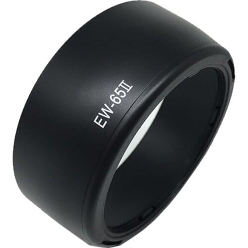 2PCS EW-65II EW65II Bayonet Mount Lens Hood for Canon EF 28mm f2.8 EF 35mm f/2 f2.8 f2