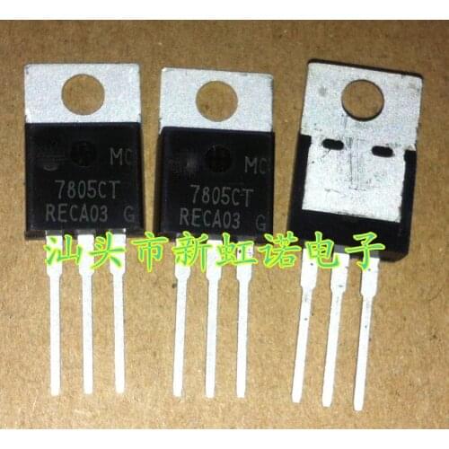 5Pcs/Lot New Original MC7805CT Triode Integrated Circuit Good Quality In Stock