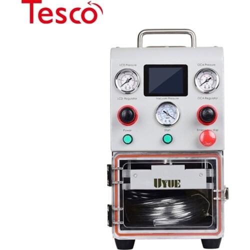 UYUE X1 OCA Vacuum Laminating Machine LCD Touch Screen Repair For Samsung Edge iPhone Refurbish Need External Pump